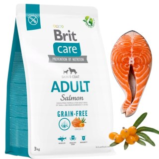 Brit Care Grain Free Adult Salmon & Potato 3 kg bezzbożowa karma