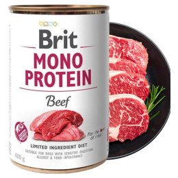 Brit MonoProtein Beef 400 Monobiałkowa Wołowina dla psa