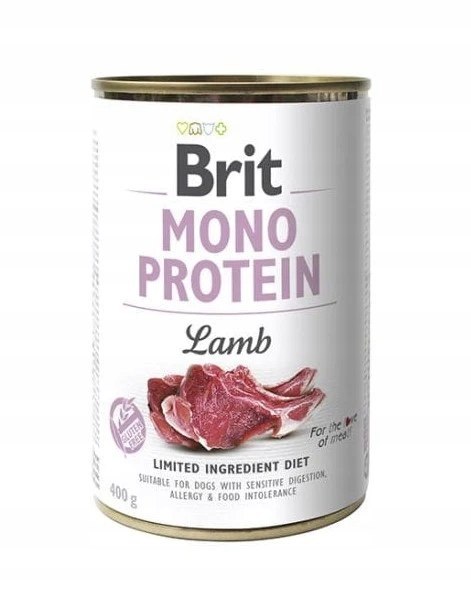Brit MonoProtein Lamb 400 monobiałkowa jagnięcina dla alergika