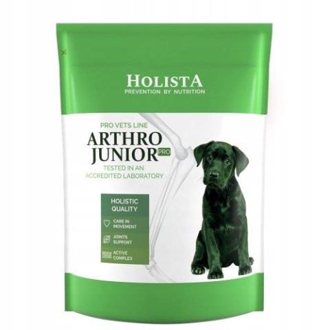 HOLISTA Arthro JUNIOR PRO Suplement dla Szczeniąt Stawy Kości Kolagen 600g