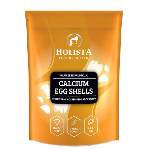HOLISTA CALCIUM EGG SHELLS 1000G BARF Wapń ze skorupek jaj