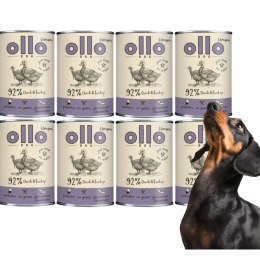 OLLO Umami Kaczka i Indyk karma mokra dla psów 8x400g