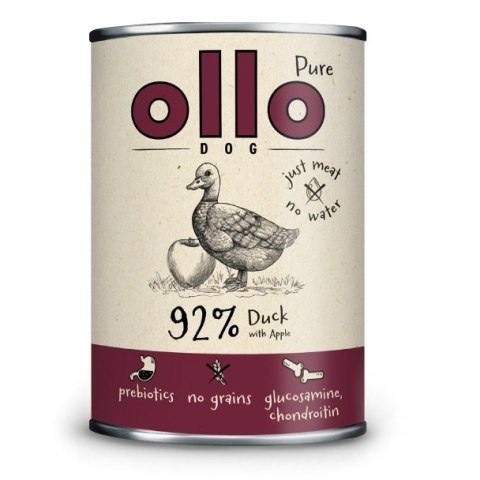 Ollo PURE DUCK karma mokra kaczka 850 kg