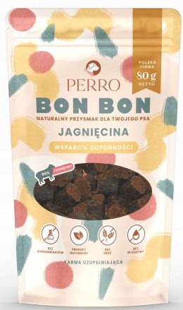 PERRO BON BON Jagnięcina ODPORNOŚĆ 80g SMACZKI