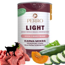 PERRO LIGHT Koza z warzywami MONO 400g