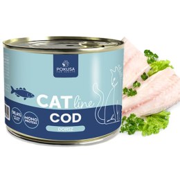 POKUSA CatLine - dorsz - karma mokra dla kotów dorosłych 200 g