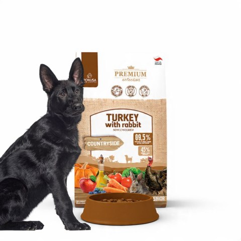 POKUSA Turkey with Rabbit sucha karma dla psów seniorów 3kg