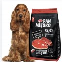 Pan Mięsko Karma PIES wołowina z koziną chrupki M 3kg