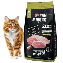 Pan Miesko Sucha Karma dla kota INDYK Z GĘSIĄ 1,6k