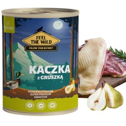 Pokusa Feel The Wild Kaczka z gruszką 800g
