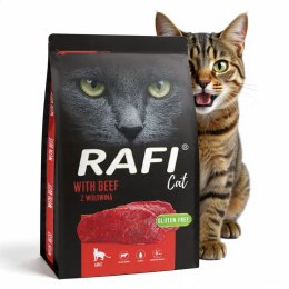 Rafi Cat z wołowiną 7kg Dolina Noteci karma dla kota