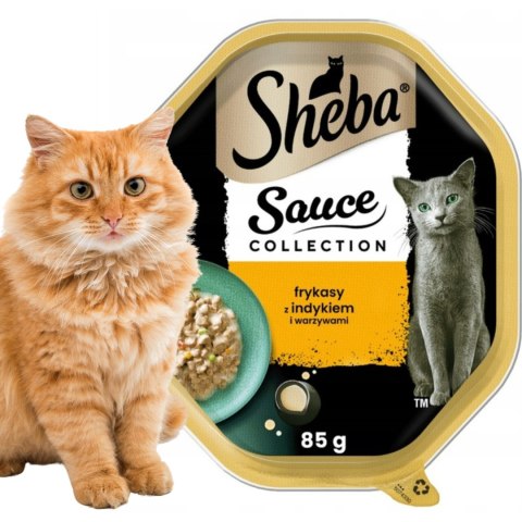 SHEBA MIX SMAKÓW ZESTAW 24x85 g zestaw tacek najlepsze smaki dla kota
