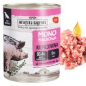 WIEJSKA ZAGRODA Monobiałkowa WIEPRZOWINA dla psa 800g