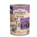 Wiejska Zagroda MIX SMAKÓW Indyk z królikiem jagnięciną sarna 12x400g Hipoalericzna