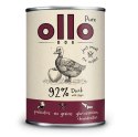 ZESTAW Ollo pure duck karma mokra kaczka 6X850 kg