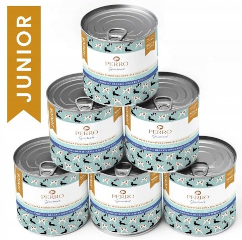 ZESTAW PERRO Gourmet Konina z dynią 6X400g dla szczeniąt