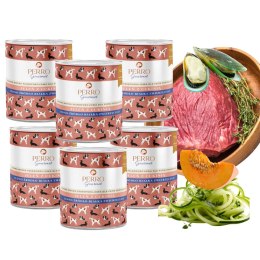 ZESTAW Perro Gourmet Jeleń z Cukinia 6x800g karma dla alergika