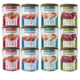 ZESTAW SUPER RAFI 12X800 NOWE PYSZNE MIĘSNE SMAKI duży zapas