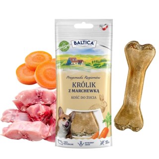 BALTICA PRZYSMAKI REGIONÓW Kość do żucia królik z marchewką 1 szt.