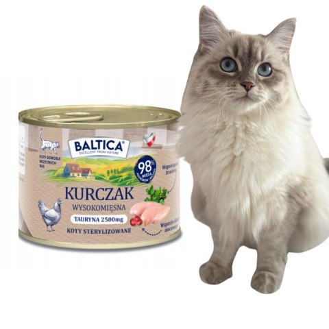 BALTICA ZESTAW NOWYCH PUSZEK DLA KOTA 15x185