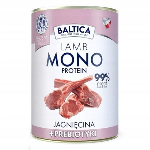 Baltica Nutraceutic 12x400 MONOBIAŁKOWA lamb rabbit ZESTAW VETPRIME MONO