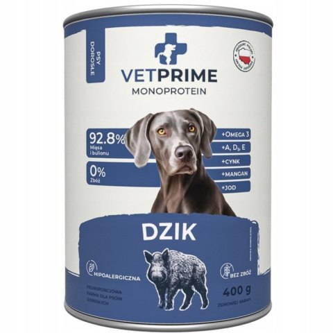 Baltica Nutraceutic 12x400 MONOBIAŁKOWA lamb rabbit ZESTAW VETPRIME MONO