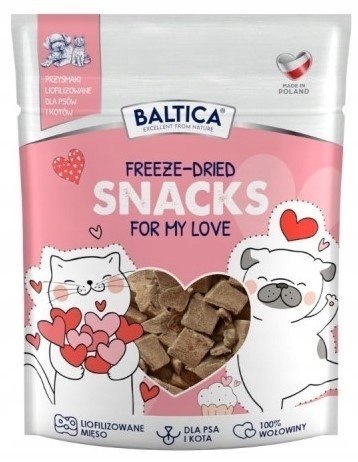 Baltica Snacks Smaki Regionów Love Liofilizowane 10g