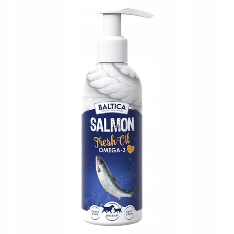 Baltica olej z łososia Salmon Fresh Oil 200ml OMEGA-3 ZDROWIE I WITALNOŚĆ