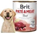 Brit Pate Meat Beef Wołowina 800g karma bezzbożowa wołowinka