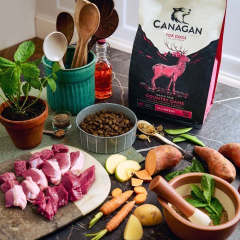 Canagan Country Game 6 kg karma dla psa kaczka sarna królik bez zbóż
