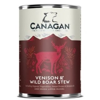 Canagan Venison & Wild Boar 400g Karma Mokra dla Psa Dziczyzna