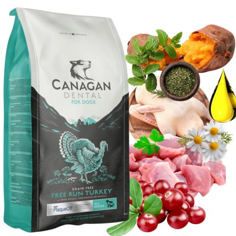 Canagan sucha karma dla psa Dental 2kg
