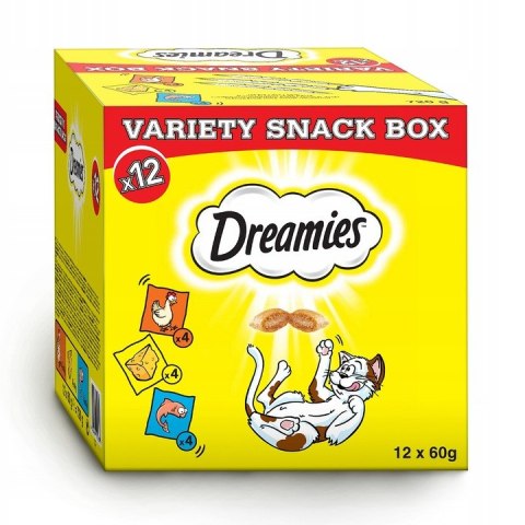 DREAMIES VARIETY SNACK BOX PRZYSMAK DLA KOTÓW 720g przysmaki dla kota