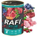 Dolina Noteci RAFI JUNIOR mokra karma dla psa szczeniąt jagnięcina 400g