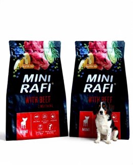 Dolina Noteci Rafi Mini sucha karma dla psa wołowina 2x3 kg