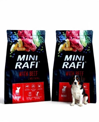 Dolina Noteci Rafi Mini sucha karma dla psa wołowina 2x3 kg