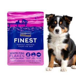 Finest Filety Biała Ryba z Łososiem Fish4Dogs Karma dla Psa 100g