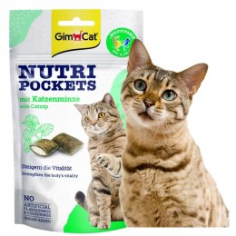 GIMCAT NUTRI POCKETS MIĘTKA + MULTIVIT 60G