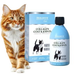 Holista COLLAGEN COAT & JOINTS Kolagen dla kotów na sierść i stawy 250ml