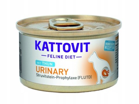 KATTOVIT URINARY układ moczowy drogi moczowe tuńczyk puszka dla kota 85g