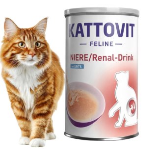 Kattovit NIERE RENAL Drink kawałki mięska 135ml Kaczka