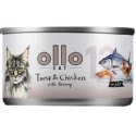Ollo Cat nr 1 Tuna & Chicken with Shrimp in jelly 70G