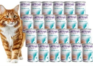 PAKIET KATTOVIT Gastro-Drink kurczak 24X135ml na zaburzenia żołądkowo-jelitowe