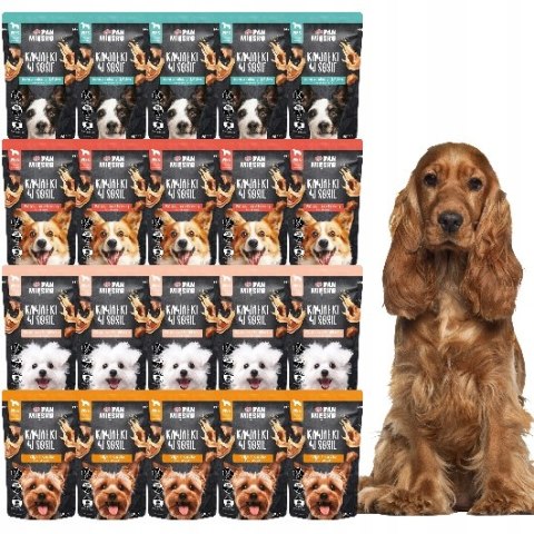 PAN MIĘSKO SASZETKI 20X150G MIX SMAKÓW MOKRA KARMA ZESTAW