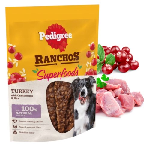 Pedigree Ranchos Superfoods indyk 70g