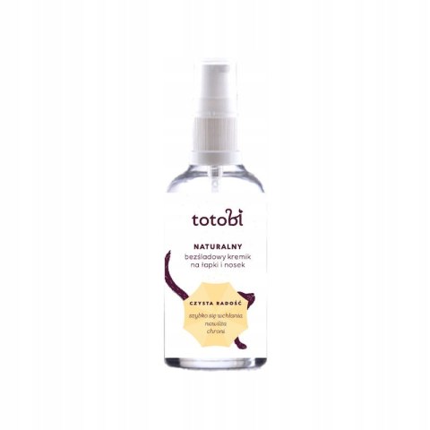 Totobi Naturalny bezśladowy kremik na łapki i nosek dla psa, 50 ml