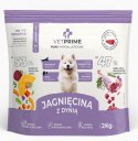 VETPRIME Pure Hypoallergenic Jagnięcina Dynia M/L 2KG