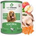 VetPrime Monobiałkowa Kaczka 400g karma mokra dla psa HYPOALERGICZNA