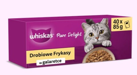 Whiskas MEGA PAKIET ZAPAS 160X85 DLA KOTA Z MISKĄ