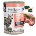 Wiejska Zagroda Country of Animals Dog Puppies Wet Food Monoprotein Lamb 400g